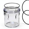 O-Rings Compatible with GE HHRING for Whole Home Filtration Models GXWH30C, GXWH35F, GXWH38F, GXWH38S, GXWH40L, WS03X10039, FXHSC, FXHTC (3-Pack)-0