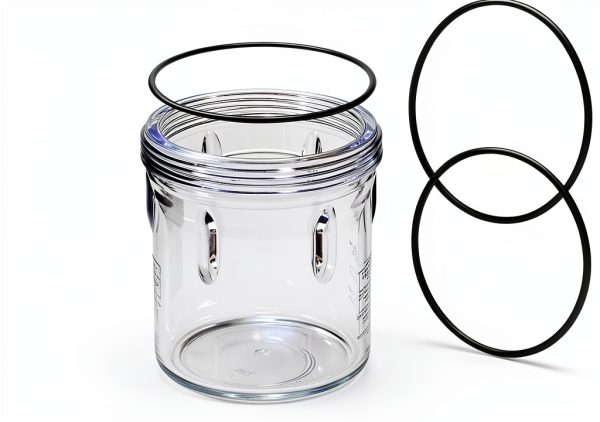 O-Rings Compatible with GE HHRING for Whole Home Filtration Models GXWH30C, GXWH35F, GXWH38F, GXWH38S, GXWH40L, WS03X10039, FXHSC, FXHTC (3-Pack)-0