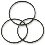 Captain O-Ring OR-250 Filter O-Ring 3‑Pack NSF‑61 Buna‑N Rubber-0