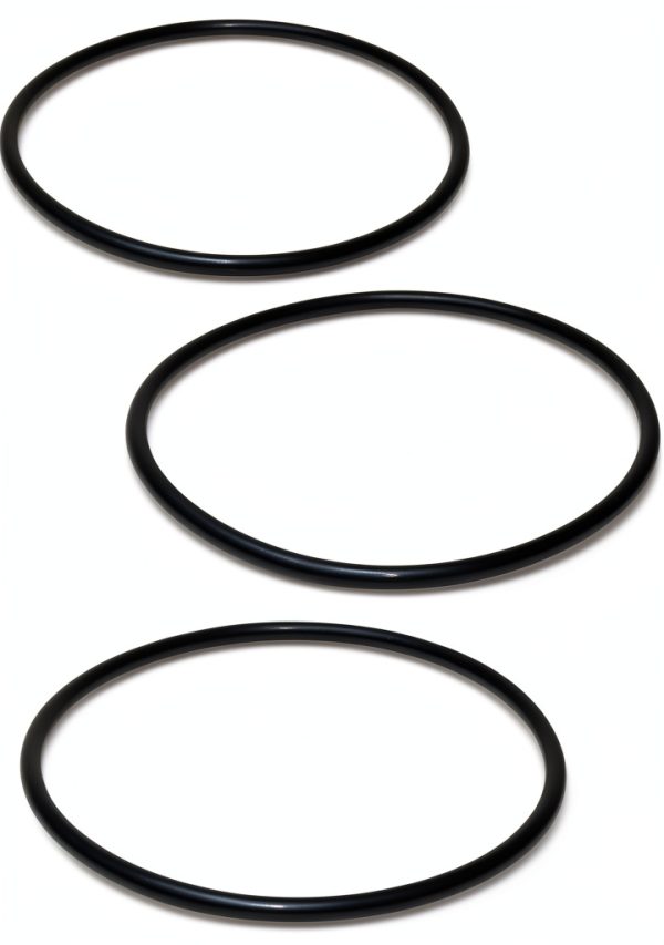 O-Rings Compatible with GE HHRING for Whole Home Filtration Models GXWH30C, GXWH35F, GXWH38F, GXWH38S, GXWH40L, WS03X10039, FXHSC, FXHTC (3-Pack)-3