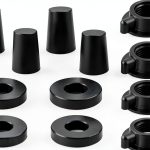 Replacement Kit for Berkey Water Filter System Elements - 4 Wing Nuts,-0