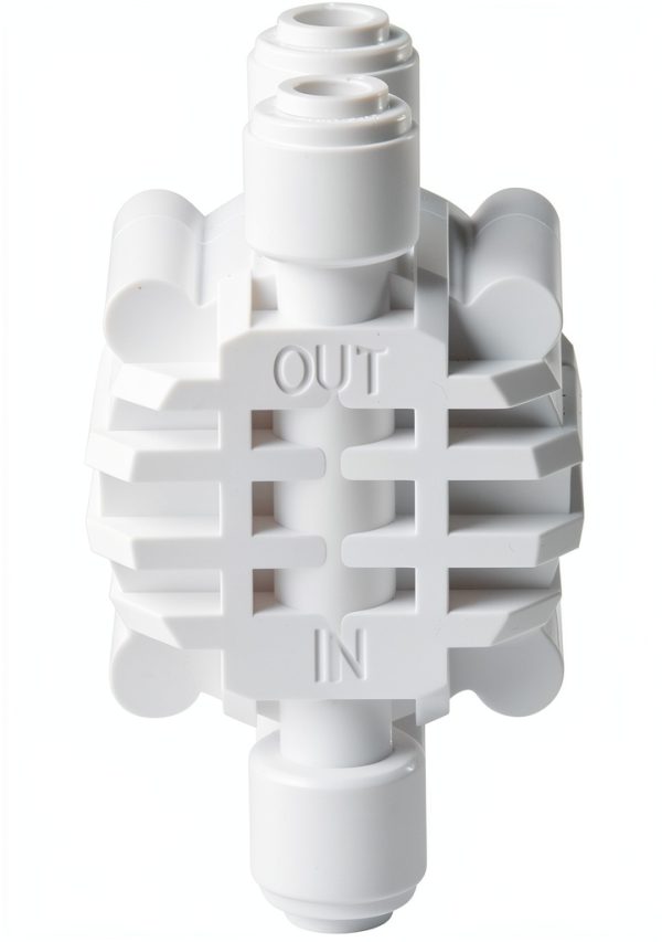 iSpring AAS2 Reverse Osmosis Water Filter Automatic Shut Off Valve Quick Connect, Whilte-0